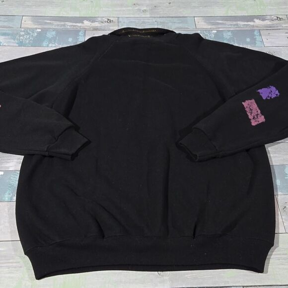 Vintage 90s Marcy'n ME EZL Butterfly Collared Sweater One size fits all - Picture 4 of 5